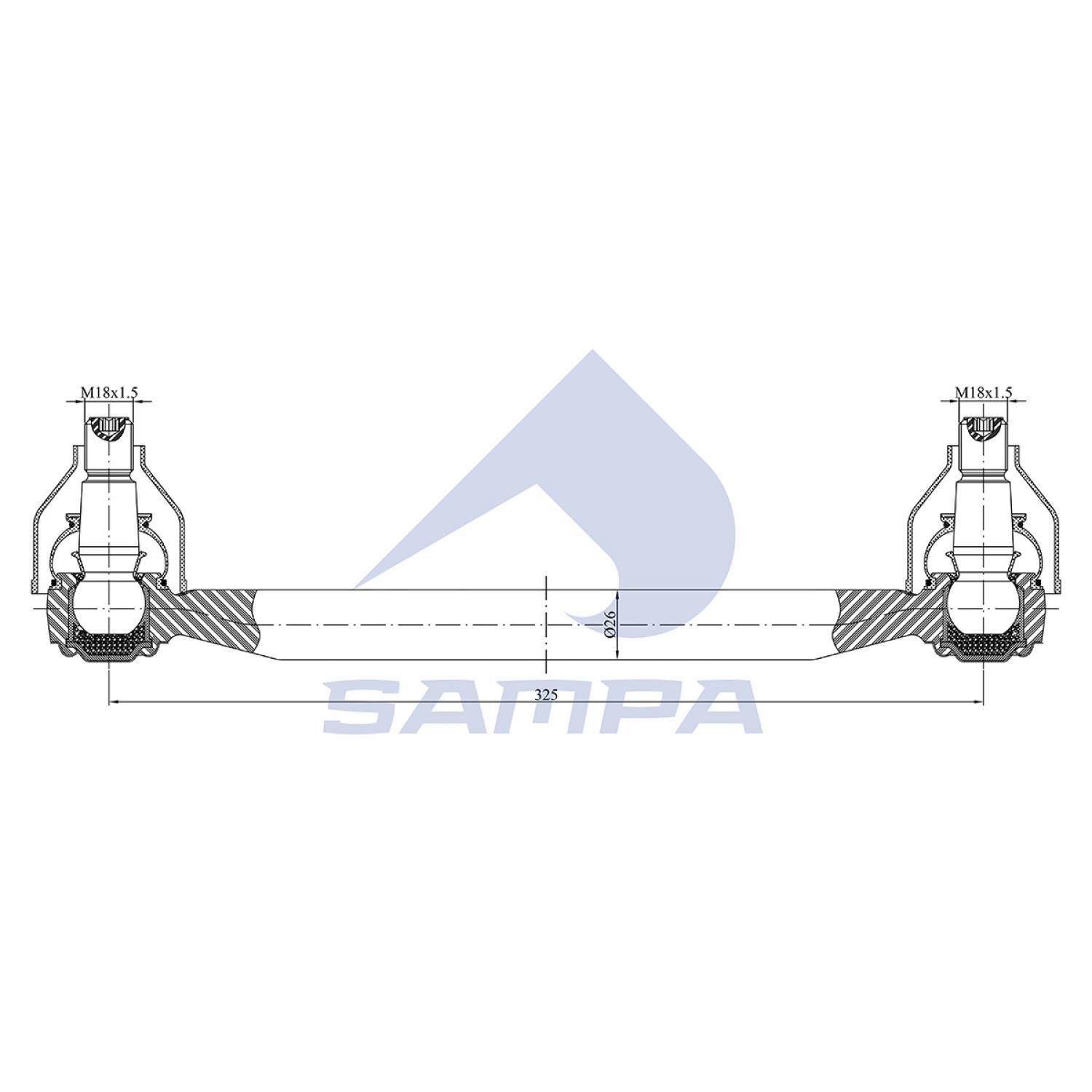097.747 SAMPA; VOLVO ROT KOLU